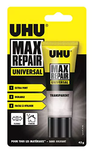 UHU Max Repair universal - Colle puissante et flexible