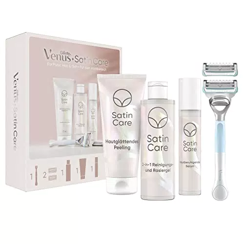 Venus + Satin Care Pour La Peau Et Les Poils Pubiens