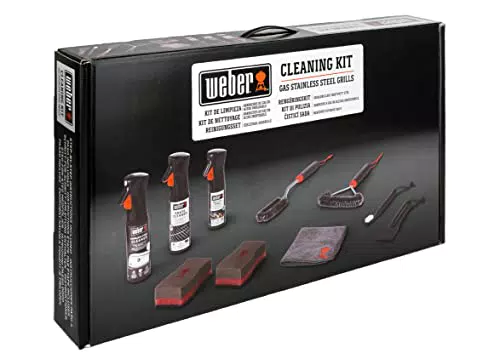 WEBER Pack accessoires barbecue Kit de nettoyage bbq gaz inox