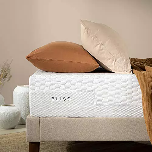 ZINUS Bliss Matelas mousse mémoire de forme, Matelas réglable composé de 7 zones
