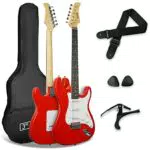 3rd Avenue Xf Pack Guitare Électrique 4/4 Taille Standard pour Débutants avec Housse