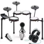Alesis Nitro Max Kit Batterie Électronique avec Pads en Maille Silencieuse