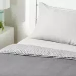 Amazon Basics 2 pièce Couverture lestée en coton avec housse imitation fourrure