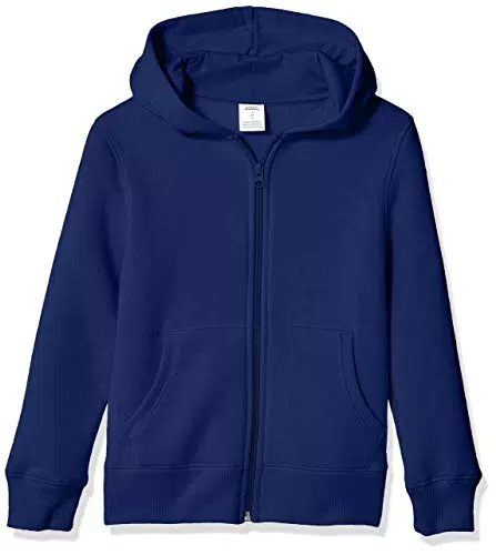 Amazon Essentials Sweatshirts à Capuche en Polaire avec Fermeture Éclair Garçon