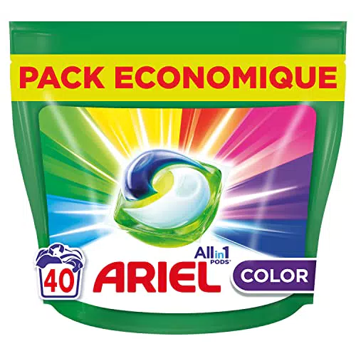 Ariel All-in-1 PODS Lessive Liquide Tablettes/ Capsules 40 Lavages