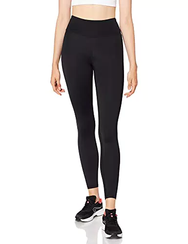 AURIQUE Legging de Sport Taille Haute Femme, Noir, 40