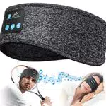 Bandeau Bluetooth Cadeau Homme Femme - Cadeau Homme Original Bandeau Écouteur de Musique Masque de Nuit