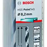 Bosch Accessories Ensemble de 10 forets hélicoïdaux HSS PointTeQ