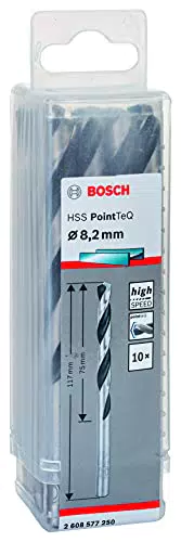 Bosch Accessories Ensemble de 10 forets hélicoïdaux HSS PointTeQ