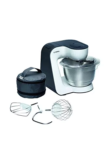 Bosch MUM5 StartLine MUM54A00 Robot pâtissier Machine puissante 900 W pour mélanger et pétrir 7 vitesses + turbo Bol en acier inoxydable 3