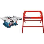 Bosch Professional 0601B30400 Scie sur Table GTS 10 XC Bleu & Support de travail GTA