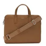 BOSS Crosstown_S Doc Zips, Messenger Homme, Beige, Taille Unique