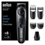 Braun Tondeuse À Barbe Series 5 BT5450, Tondeuse Pour Hommes Avec Outils De Stylisation