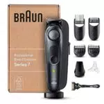 Braun Tondeuse À Barbe Series 7 BT7441, Tondeuse À Barbe Avec Outils Professionnels Et 100 Minutes D'autonomie