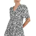 C&A Robe Femmes Noir/Blanc 44