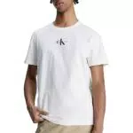 Calvin Klein Jeans T- Shirt Monologo Regular Tops en Tricot S/S
