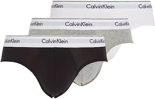 Calvin Klein Slip Homme Lot De 3 Sous-Vêtement Coton Stretch
