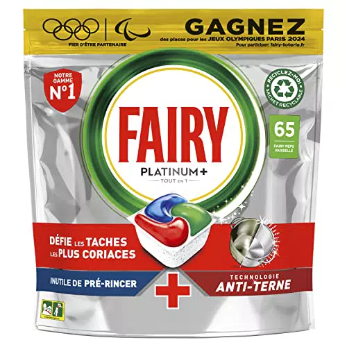 Fairy Platinum Plus Tablettes Lave-Vaisselle All In One