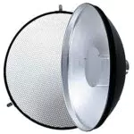 Godox AD360 Witstro AD-S3 Réflecteur de Vaisselle de beauté avec Honeycomb pour AD180 / 360 Noir