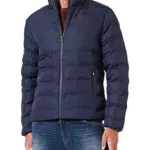 Hackett London LW Moto Veste, Bleu Marine, L Homme
