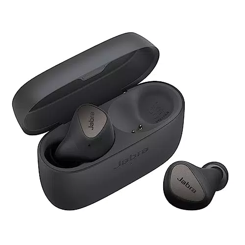Jabra Elite 4 - Écouteurs sans Fil Bluetooth à réduction de Bruit Active - Discrets et Confortables