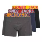 Jack and Jones Hommes Sense Paquet De 3 Troncs Caleçons