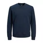 Jack and Jones Hommes Sweater Col Rond Pull Top Chandail M Bleu Bleu Marine Blazer