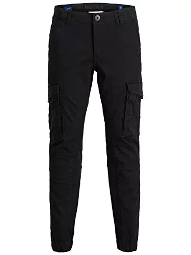 JACK & JONES Jjipaul Jjflake AKM 542 Noos Jr Jeans, Noir