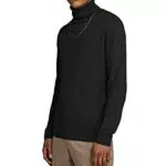 Jack & Jones Pull en Maille Col roulé Black S Black S