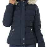 Kaporal - Doudoune bleue femme - Dibby - S - Bleu
