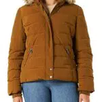 Kaporal - Doudoune marron femme - Dibby - L - Marron