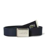 Lacoste Ceinture L.12.12 Concept Homme, Bleu-, 110