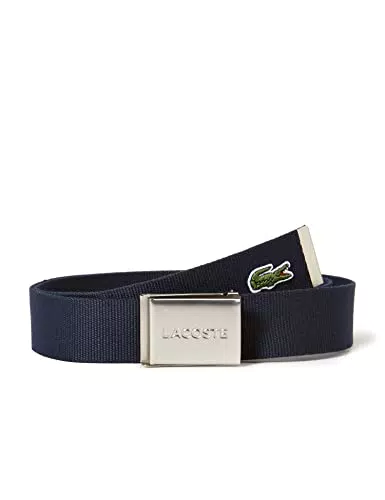 Lacoste Ceinture L.12.12 Concept Homme, Bleu-, 110