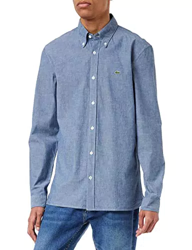 Lacoste Chemise Slim Fit Homme, Deep Medium, L