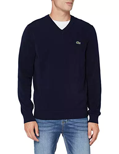 Lacoste Pull-Over Regular Fit Homme, Marine, S