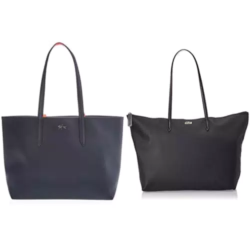 Lacoste Sac Cabas Réversible Anna Femme Marine 166 Rouge 240 Sac Tote Concept Femme Noir