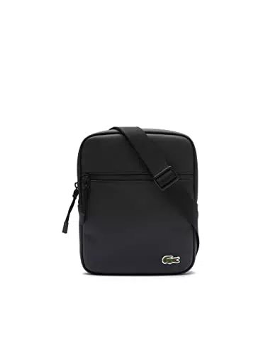 Lacoste sac porté épaule Lcst Homme Noir