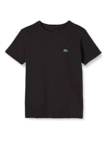 Lacoste Sport T-Shirt Garçon, Noir, 8 ans