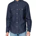 Levi's Barstow Western Standard Chemise Homme, Indigo Rinse