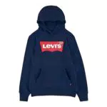 Levi's Kids Batwing Screenprint Hoodie Garçon Dress Blues 12 Ans