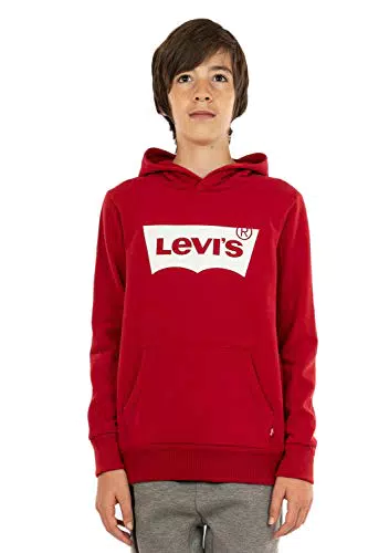 Levi'S Kids Batwing Screenprint Hoodie Garçon Levis Red/ White 2 Ans