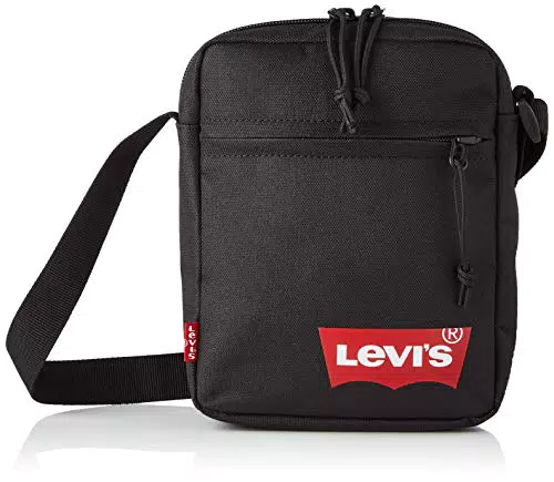 Levi's Mini Crossbody Solid, Homme, Regular Black, Taille Unique