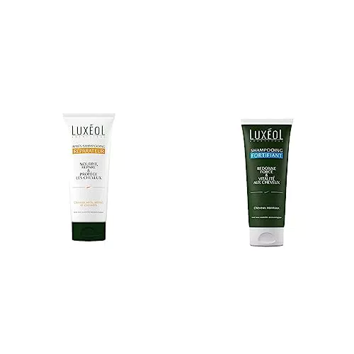 LUXÉOL - Après-Shampooing Réparateur - Nutrition & Protection - Limite Les Fourches - Soin Cheveux Secs