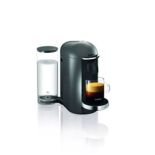 Machine à Café Nespresso Krups Vertuo Plus Titane Cafetière YY2778FD