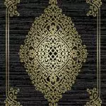 Mani Textile - Tapis Orient Noir Gold Dimensions - 300x400