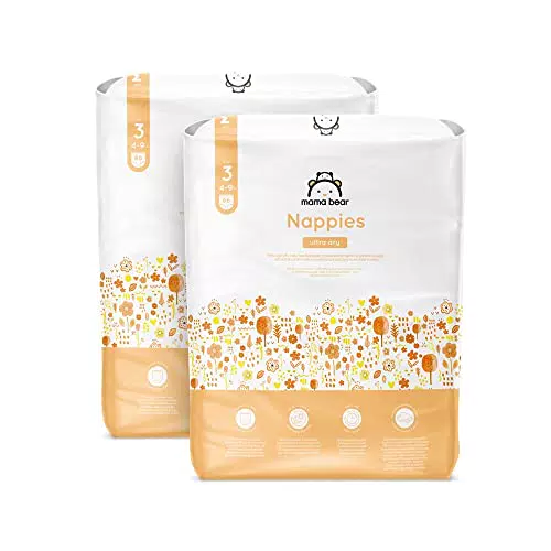 Marque Amazon - Mama Bear Couches bébé Ultra Absorbantes