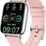 Montre Connectée Femme Homme, 1.69 HD Smartwatch Intelligente Montre Sport avec Podometre/Moniteur Sommeil/Cardiofréquencemètre/SpO2/24 Modes Sportifs