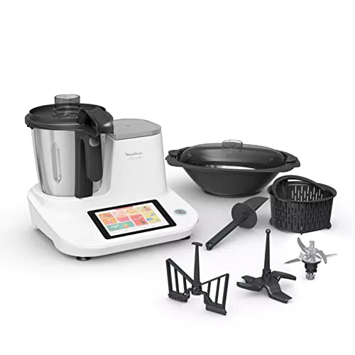 Moulinex Click & Cook Robot cuiseur avec balance cuisine intégrée