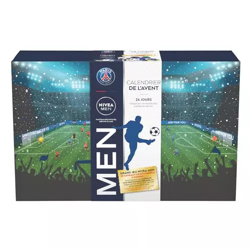 NIVEA MEN Calendrier de l'Avent 2023 avec ticket d'or pour gagner des lots