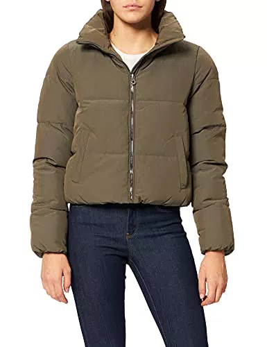 ONLY ONLDOLLY Short Puffer Jacket OTW Noos, Grape Leaf